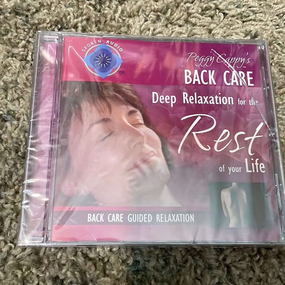 CD of Back Care very important.